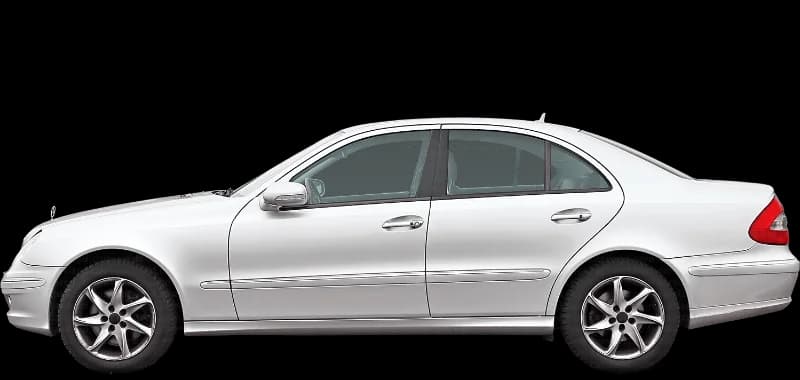 Mercedes-Benz E CLASS W211 2002–2009, profil lateral