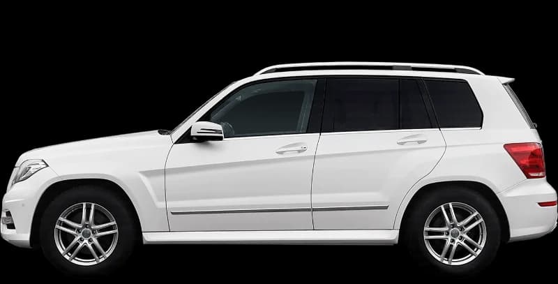 Mercedes-Benz GLK 2013–2015, profil lateral