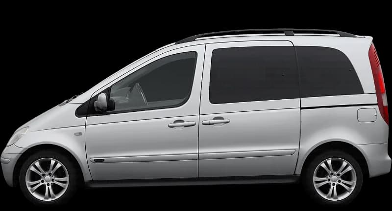 Mercedes-Benz Vaneo 2002–2005, profil lateral