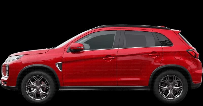 Mitsubishi ASX 2017–2019, profil lateral