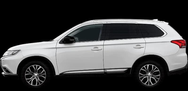 Mitsubishi Outlander III 2018–2022, profil lateral
