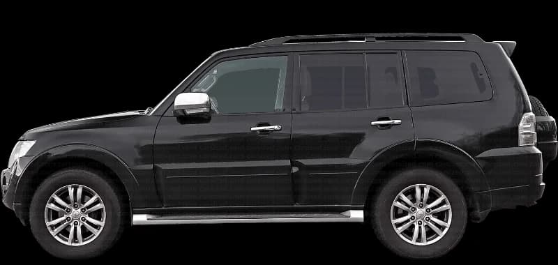 Mitsubishi Pajero IV 2006–2014, profil lateral