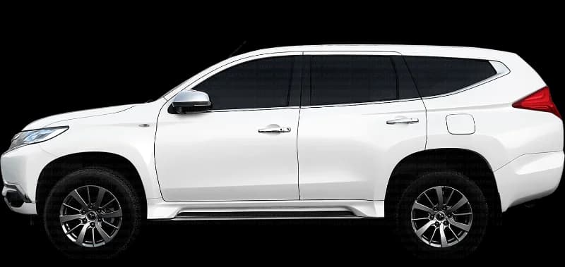 Mitsubishi Pajero Sport 2006–2013, profil lateral
