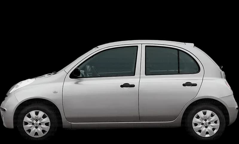 Nissan Micra K12 2002–2010, profil lateral