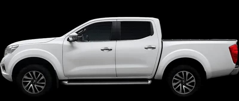 Nissan Navara 2017–prezent, profil lateral