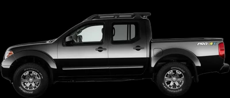 Nissan NP300 Frontier 2017–prezent, profil lateral
