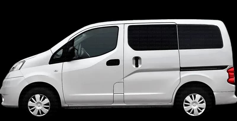 Nissan NV200 2009–2017, profil lateral