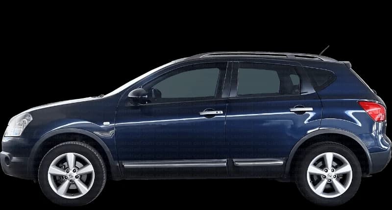 Nissan Qashqai J10 2006–2014, profil lateral