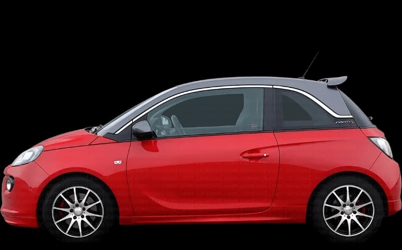 Opel Adam 2012–2019, profil lateral