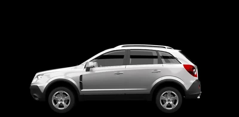 Opel Antara 2006–2017, profil lateral