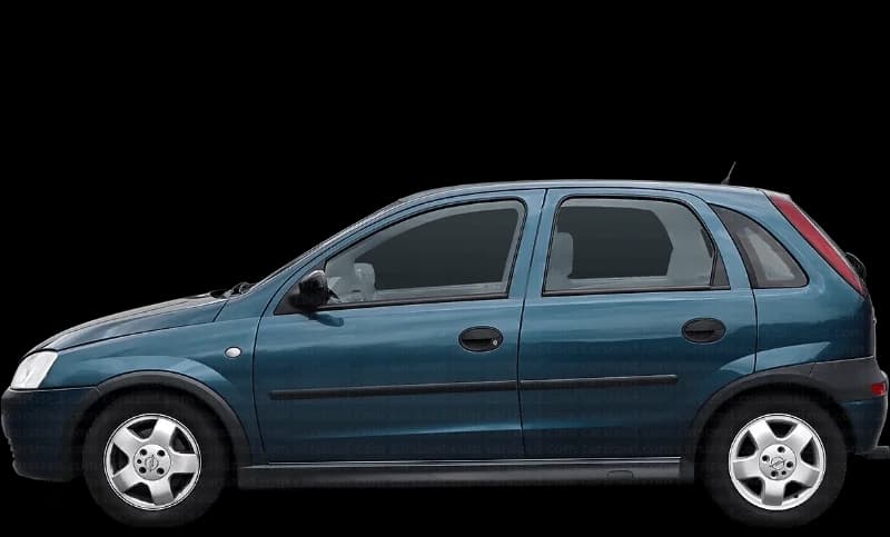 Opel Corsa C 2000–2006, profil lateral