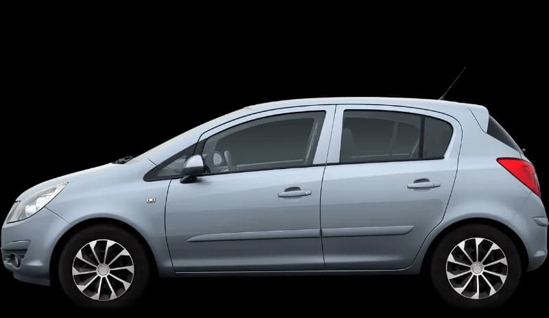 Opel Corsa D 2006–2014, profil lateral