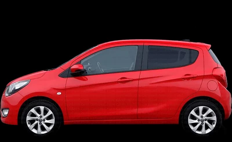 Opel Karl 2017–2020, profil lateral