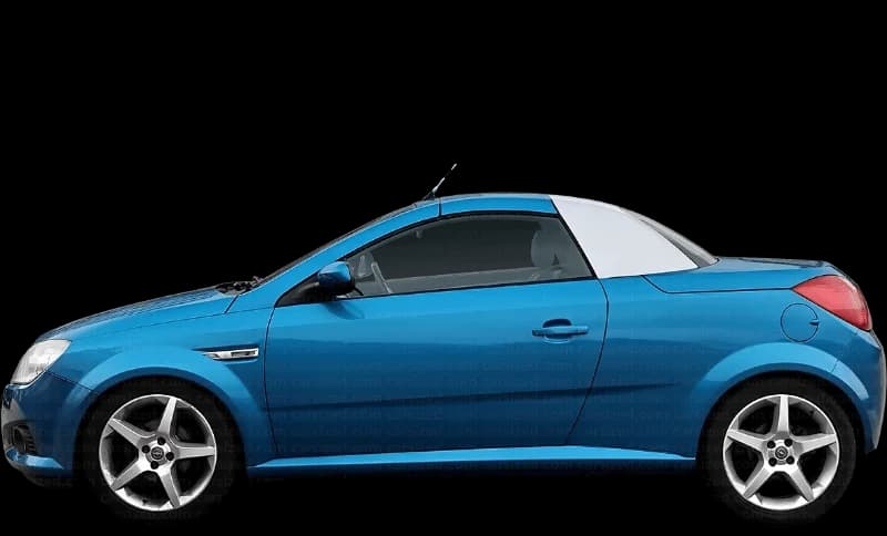 Opel Tigra 2004–2009, profil lateral
