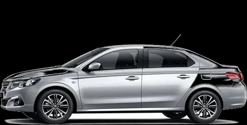 Peugeot 301 2013–2018, profil lateral