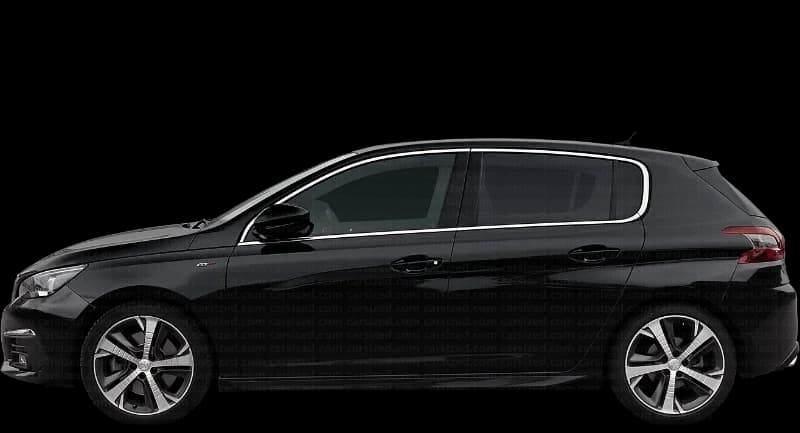 Peugeot 308 2013–2021, profil lateral