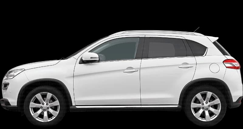 Peugeot 4008 2012–2017, profil lateral