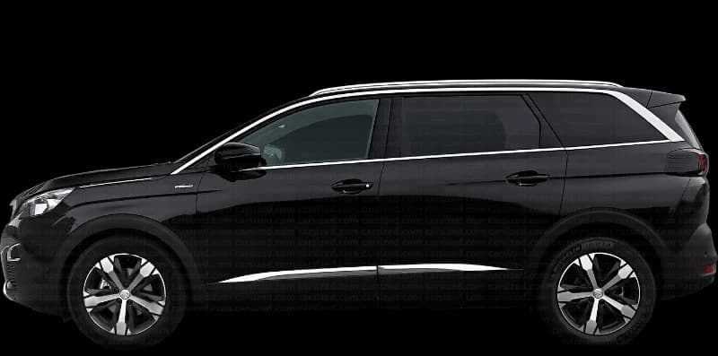 Peugeot 5008 2017–2020, profil lateral