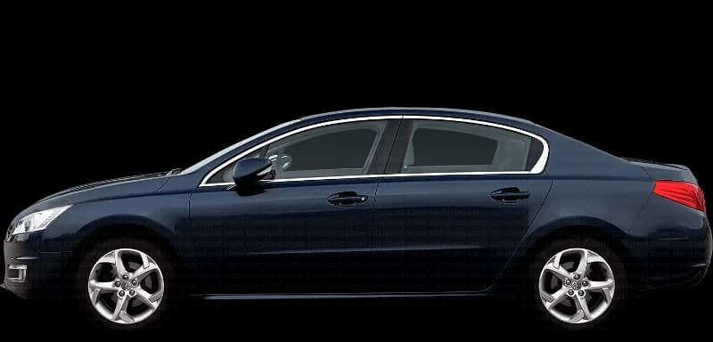 Peugeot 508 2011–2018, profil lateral
