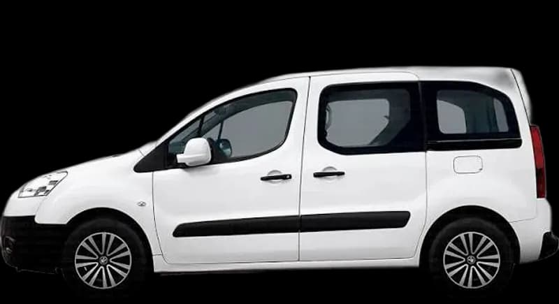 Peugeot Partner 2006–2010, profil lateral