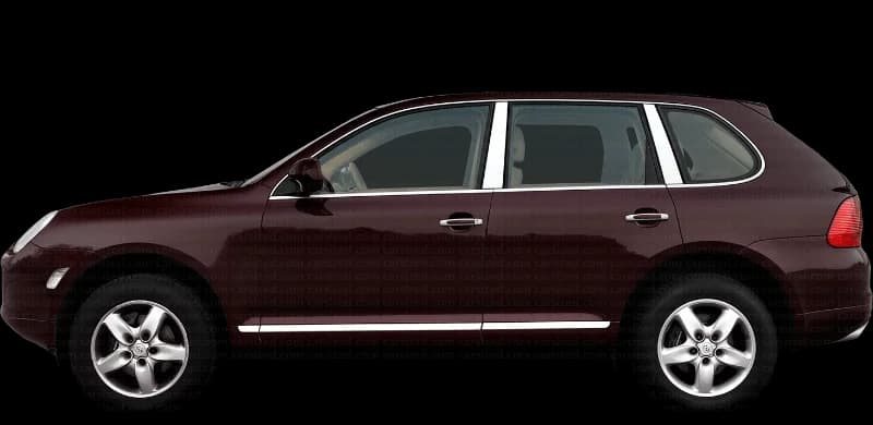 Porsche Cayenne 2003–2010, profil lateral