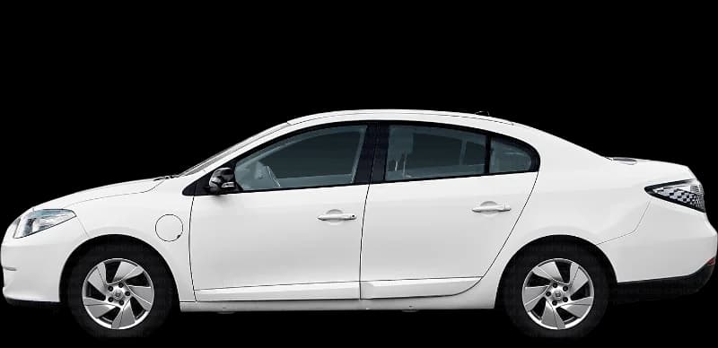 Renault Fluence 2009–2016, profil lateral