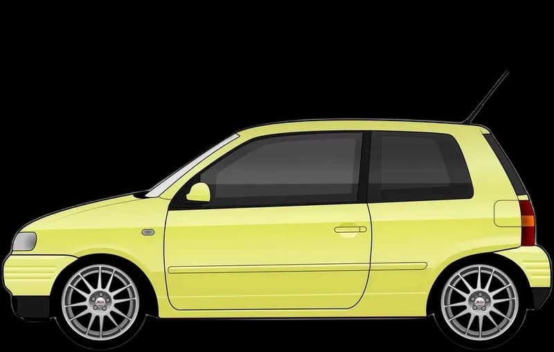 SEAT Arosa 1997–2004, profil lateral