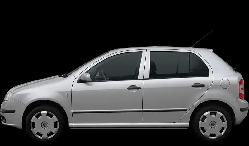 Škoda Fabia 1999–2007, profil lateral