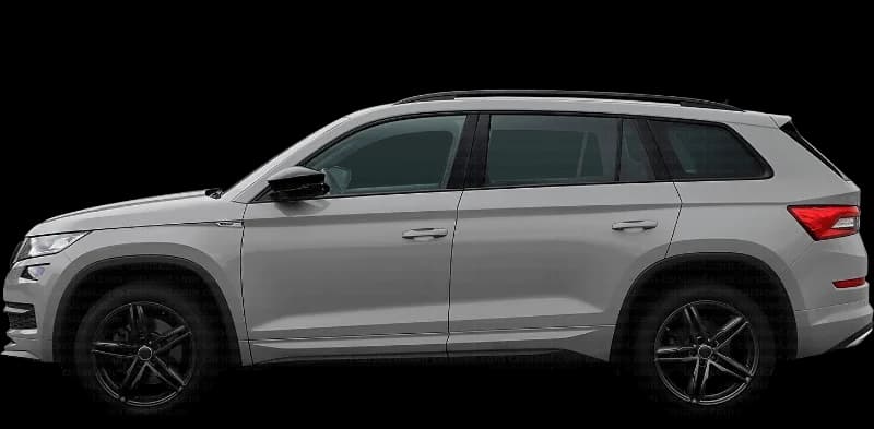 Škoda Kodiaq 2016–2024, profil lateral