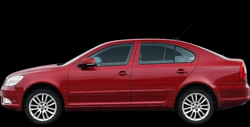 Škoda Octavia 2004–2013, profil lateral