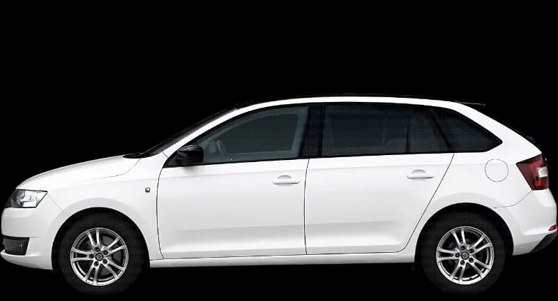 Škoda Rapid 2012–2017, profil lateral