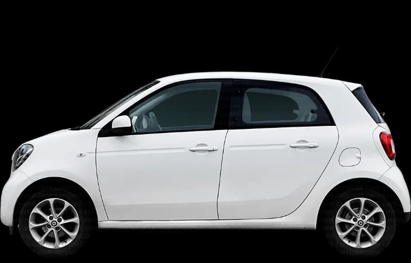 Smart ForFour 2014–2021, profil lateral
