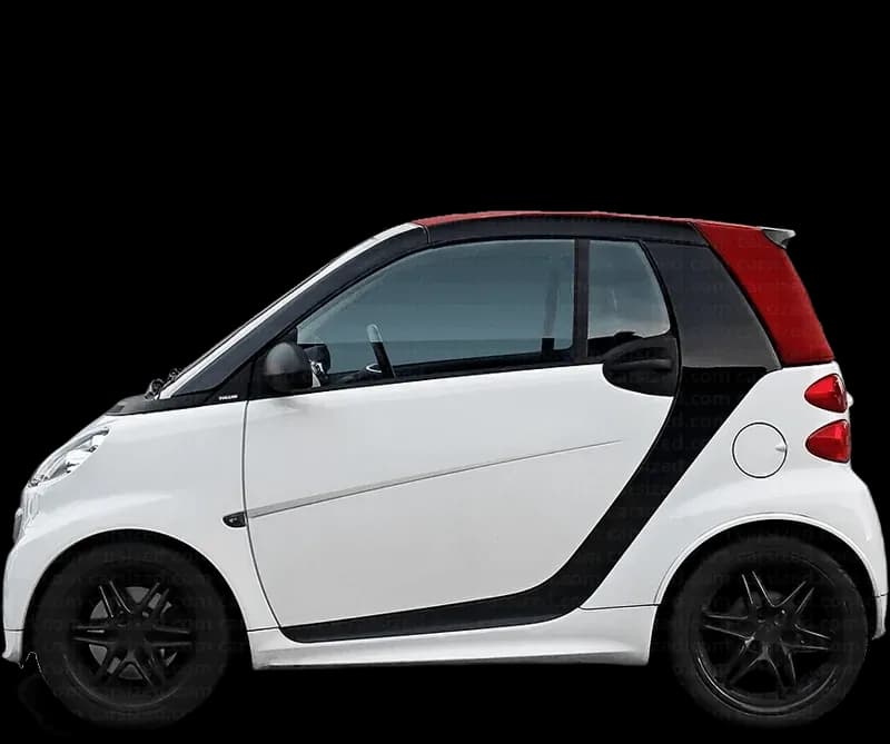 Smart ForTwo 2010–2015, profil lateral