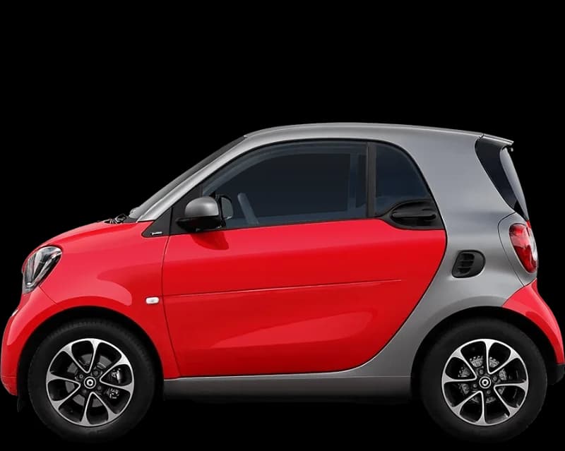 Smart ForTwo 2014–2020, profil lateral