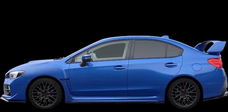 Subaru Impreza WRX 2017–2020, profil lateral