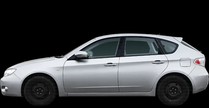 Subaru Impreza XV WRX 2007–2014, profil lateral
