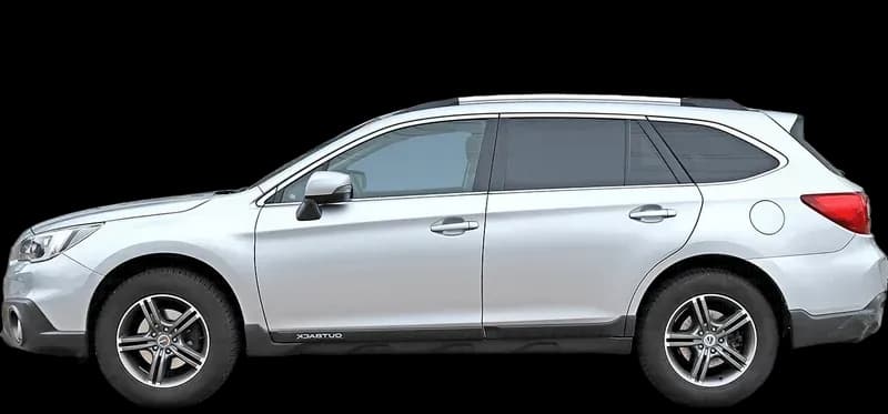 Subaru Outback 2015–2018, profil lateral
