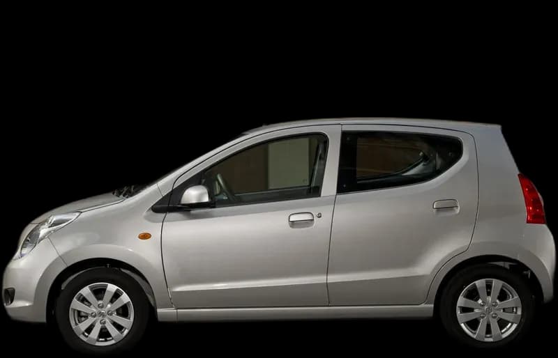 Suzuki Alto 2008–2014, profil lateral