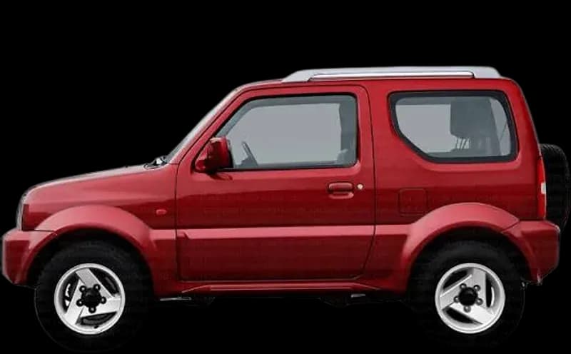 Suzuki Jimny 1998–2004, profil lateral