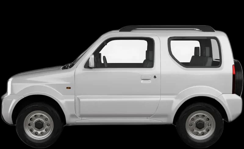 Suzuki Jimny 2005–2018, profil lateral