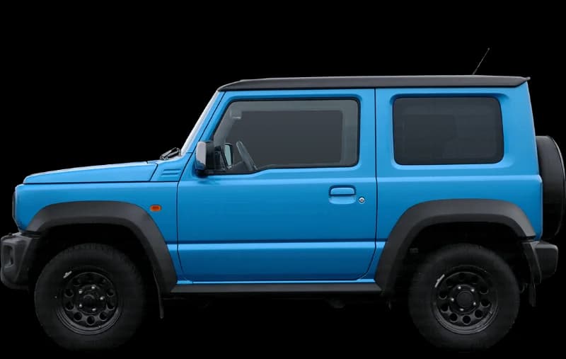 Suzuki Jimny 2018–prezent, profil lateral