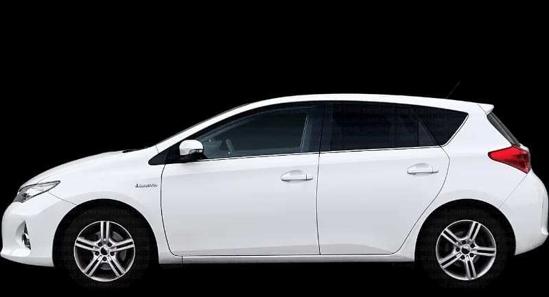 Toyota Auris E18 2013–2017, profil lateral