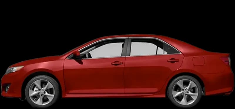 Toyota Camry 2014–2017, profil lateral