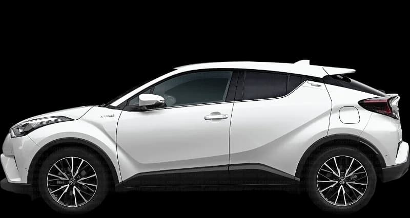 Toyota CHR 2016–2020, profil lateral