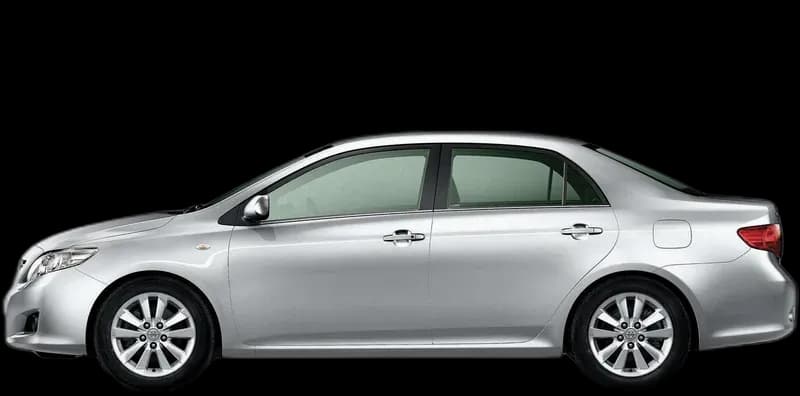 Toyota Corolla E15 2007–2013, profil lateral