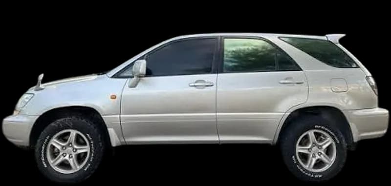 Toyota Harrier 2003–2009, profil lateral