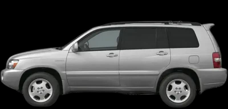 Toyota Highlander 2000–2007, profil lateral