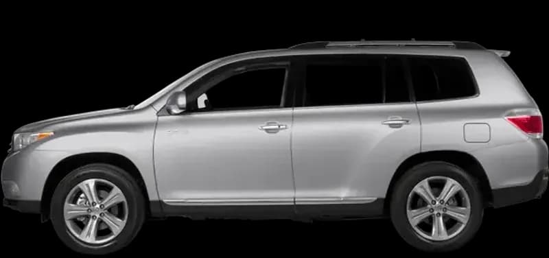 Toyota Highlander 2007–2013, profil lateral