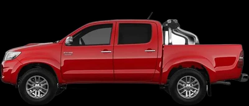 Toyota Hilux 2005–2015, profil lateral