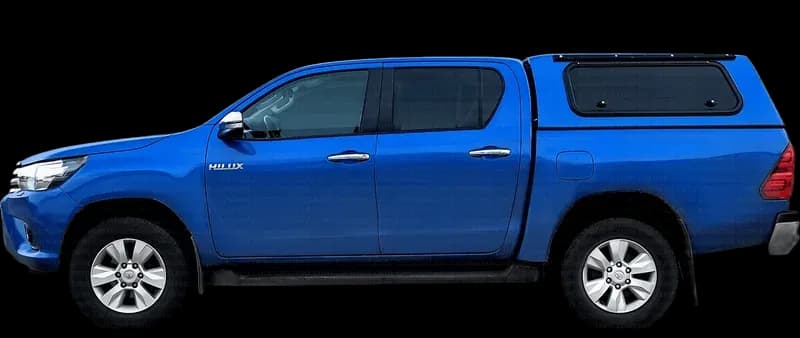 Toyota Hilux 2015–2018, profil lateral